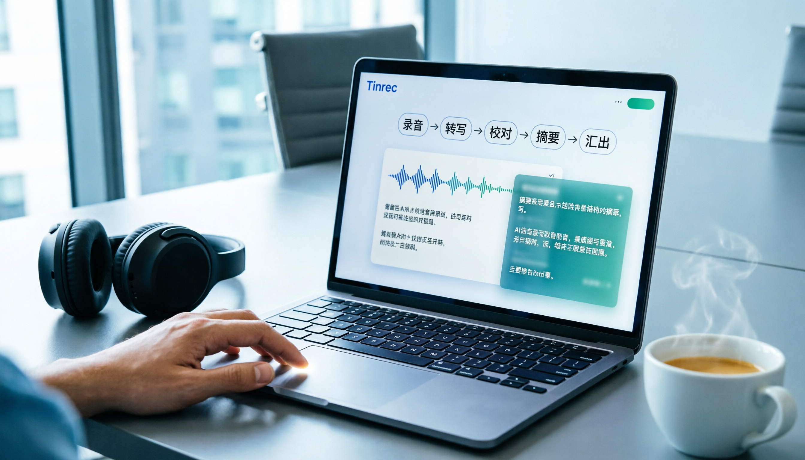 2026年雅婷逐字稿摘要怎麼做?5步驟用Tinrec完成AI會議紀要