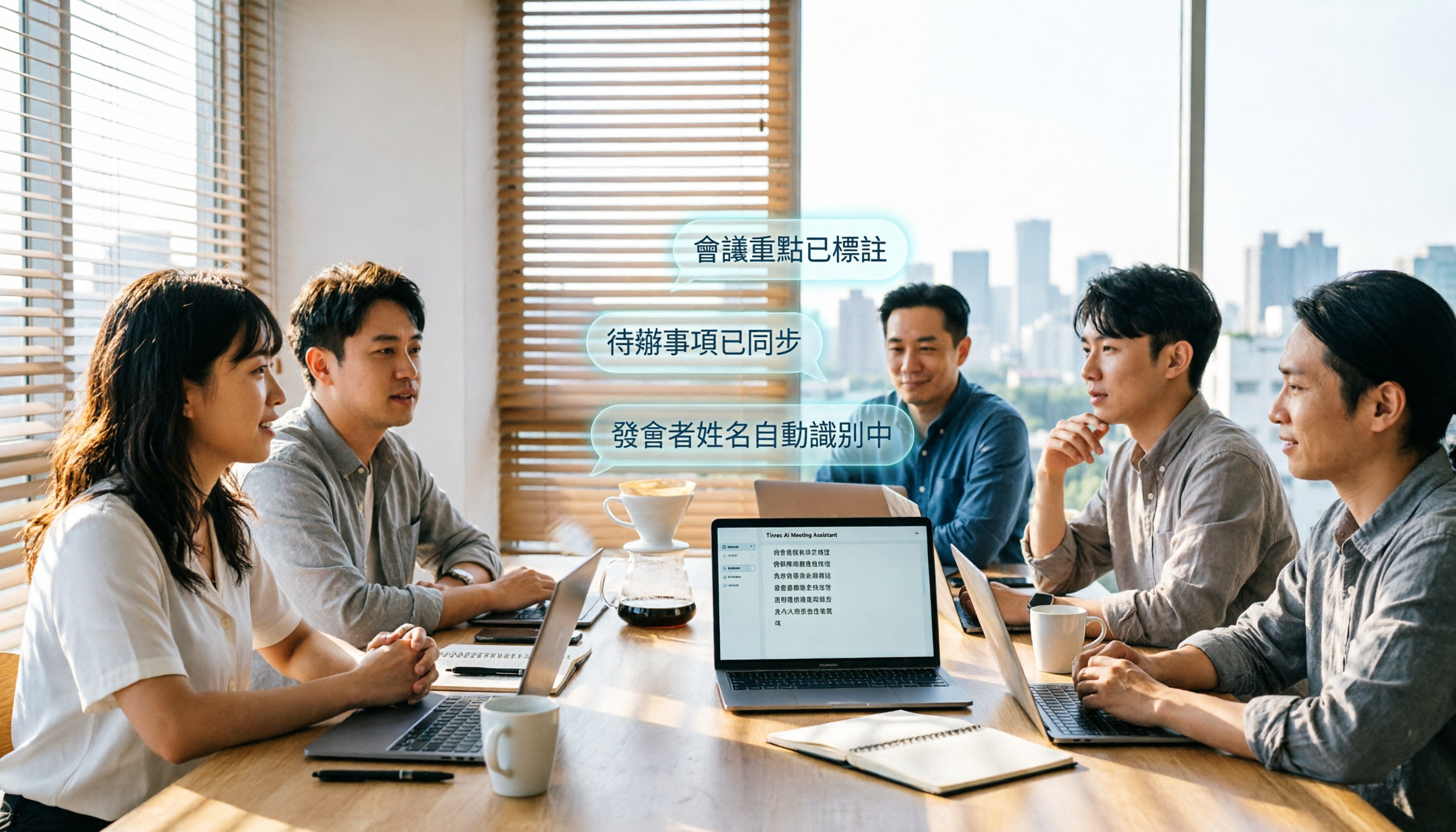 2026年2款AI會議記錄工具實測對比：Vocol vs Tinrec 誰更適合台灣團隊？