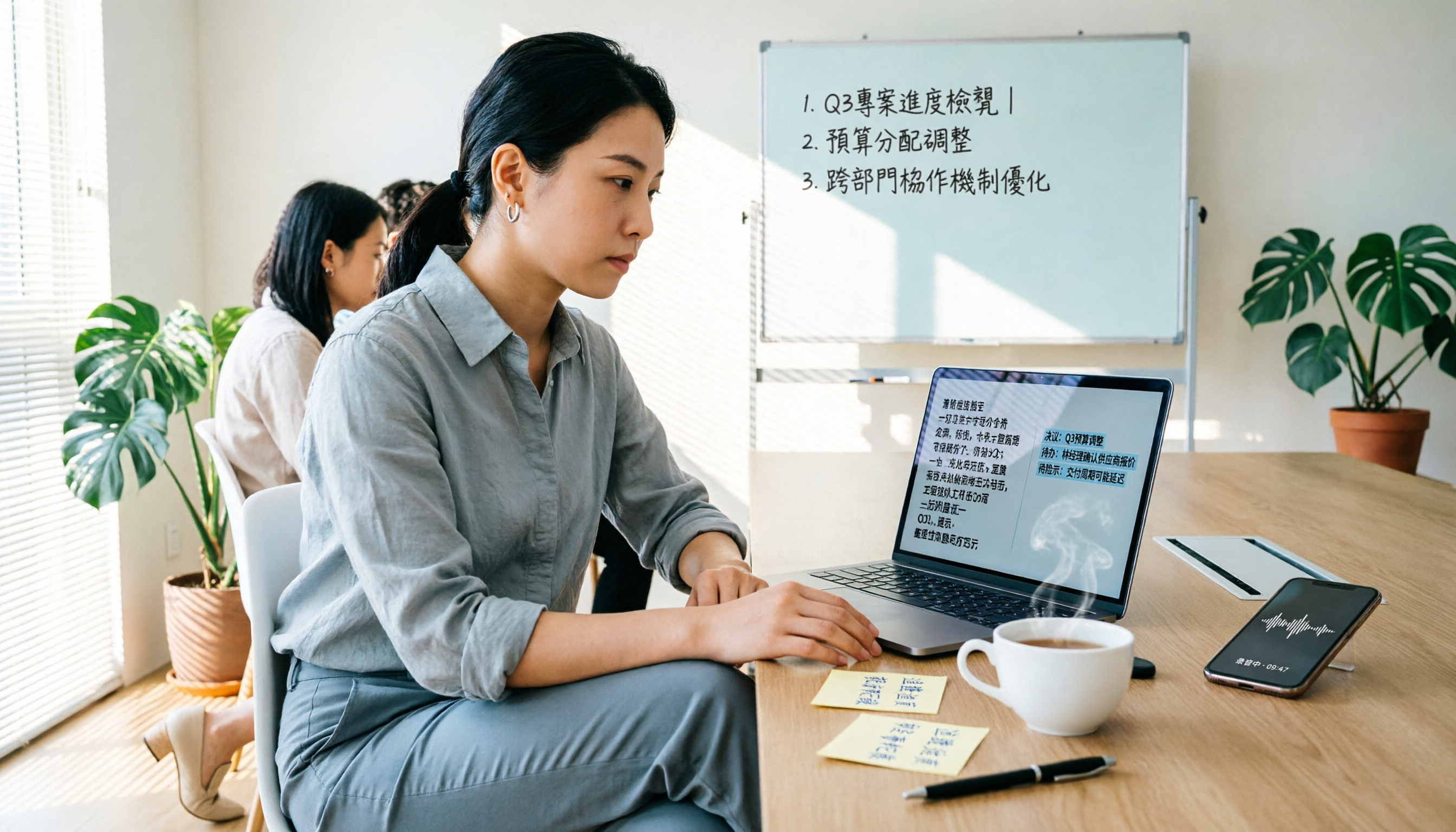 2026年2款AI會議記錄工具實測對比:誰更適合台灣上班族?