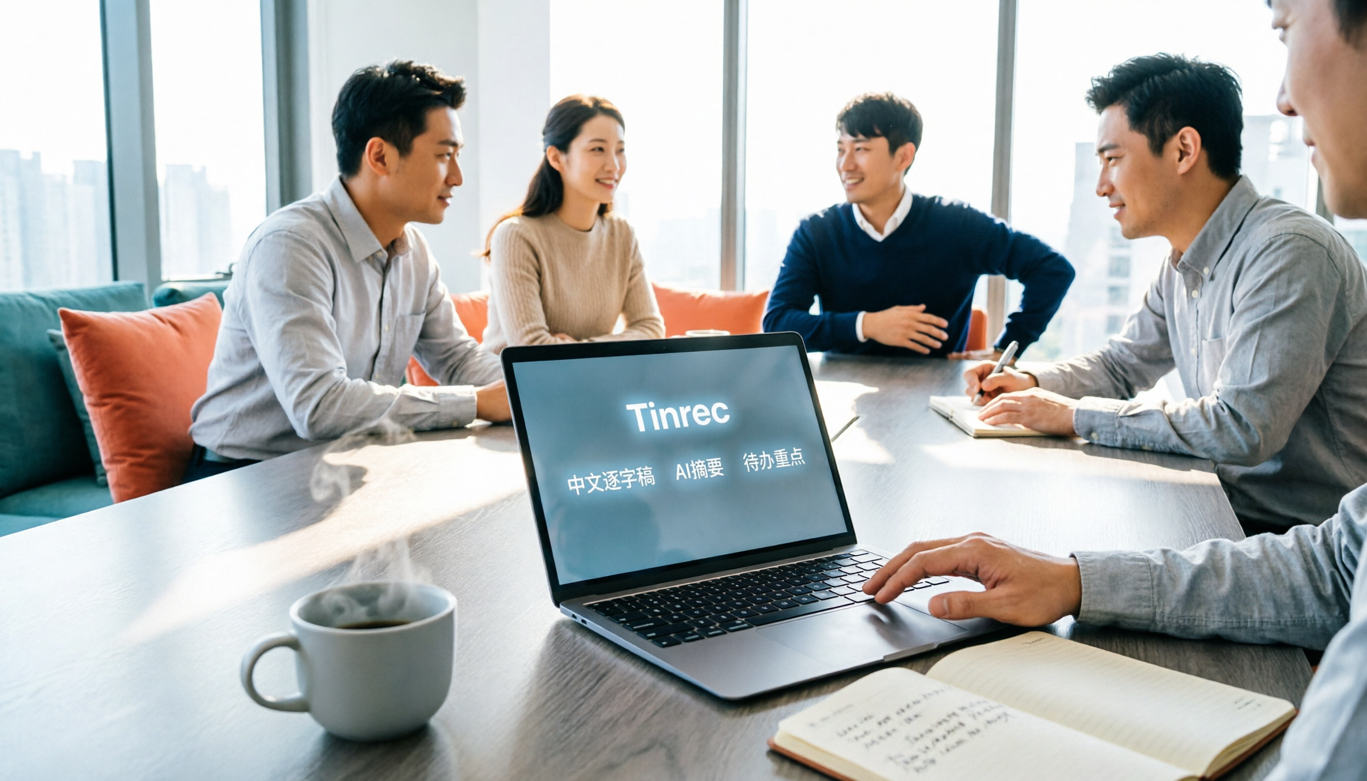 2026年會議録音文字起こしツール3選実測比較：Tinrec（秒聽録音）が中国語会議に適している理由