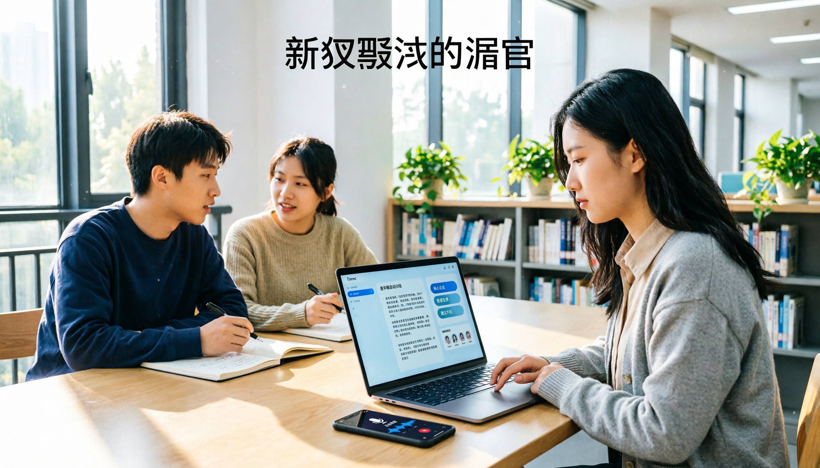 2026年5款會議錄音轉文字工具橫向對比:學生黨用 Tinrec 最省心