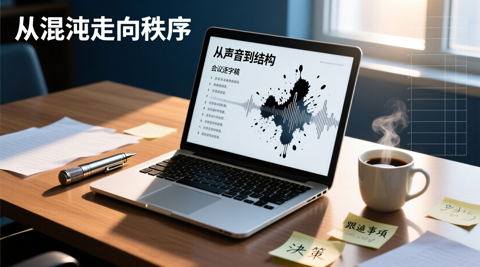 怎麼把語音轉成繁體中文？從錄音到會議資料的完整教學