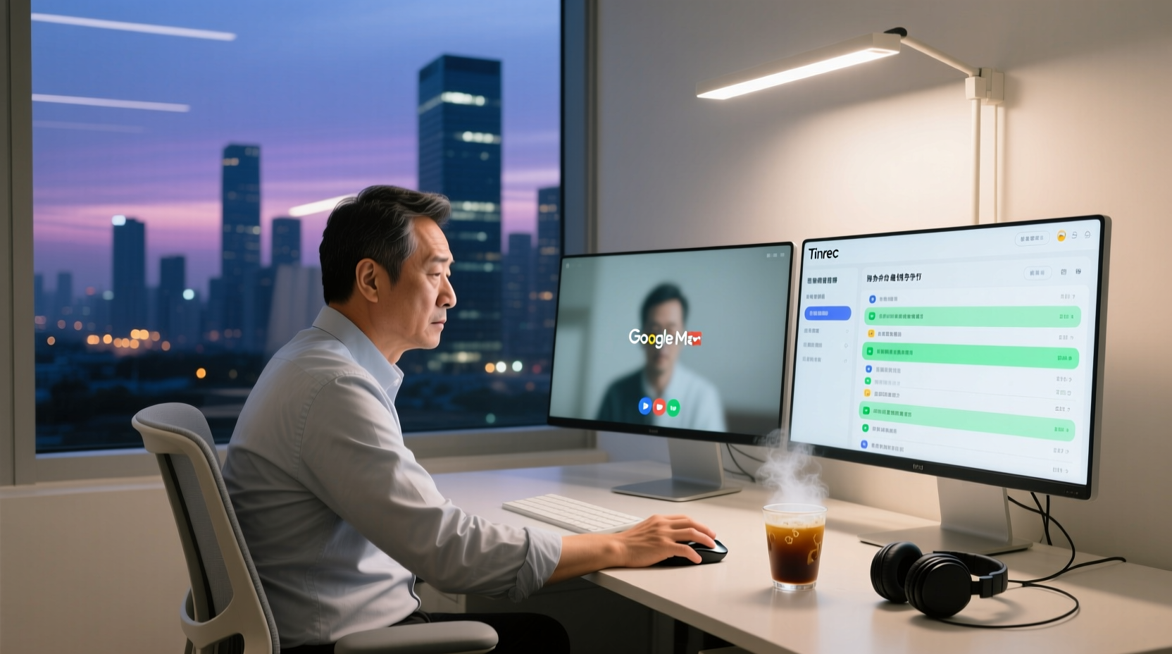 为什么团队选择 Google Meet？会后整理成本如何用 Tinrec 补足