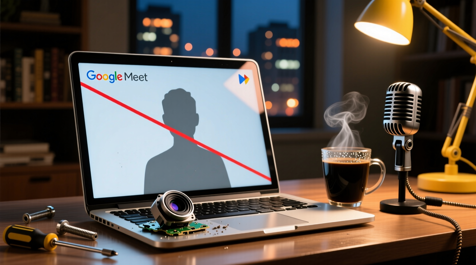 Google Meet 攝影機無法使用?從權限到硬體的系統排查指南