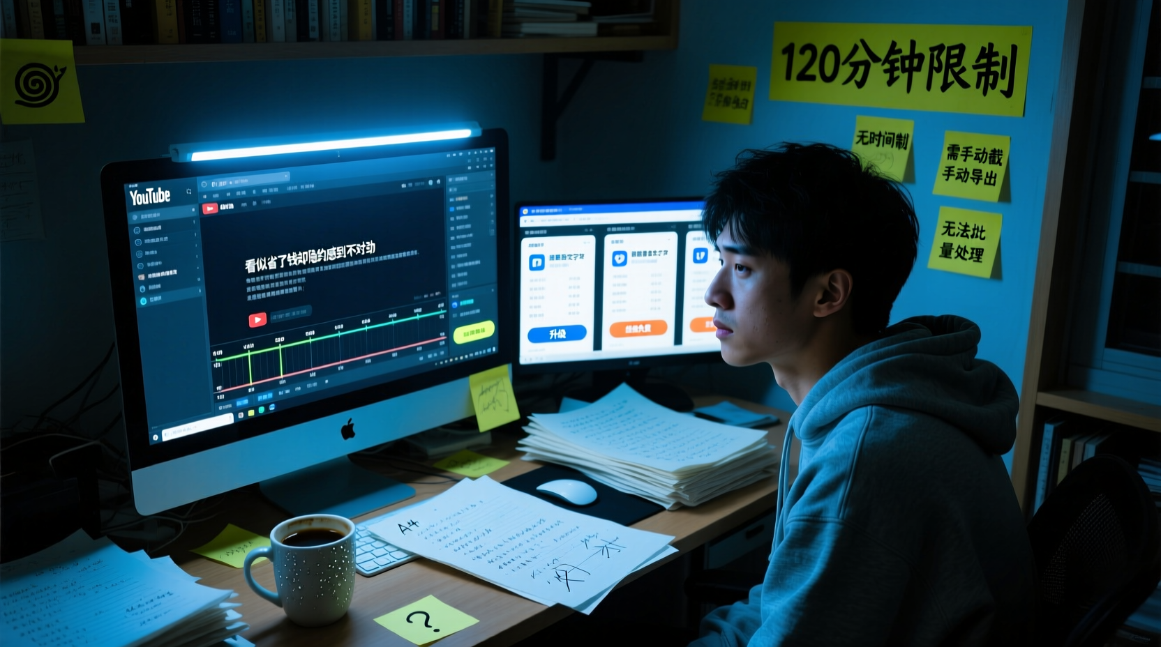 YouTube 語音轉文字免費工具點揀?額度、時長與功能限制一次睇清
