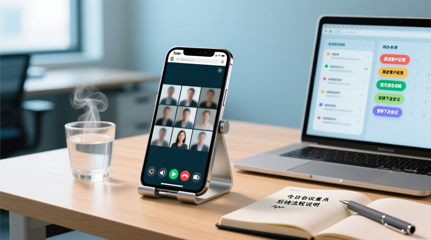 iPhone 不裝 App 也能加入 Google Meet?用 Safari 參會與會後記錄的完整流程