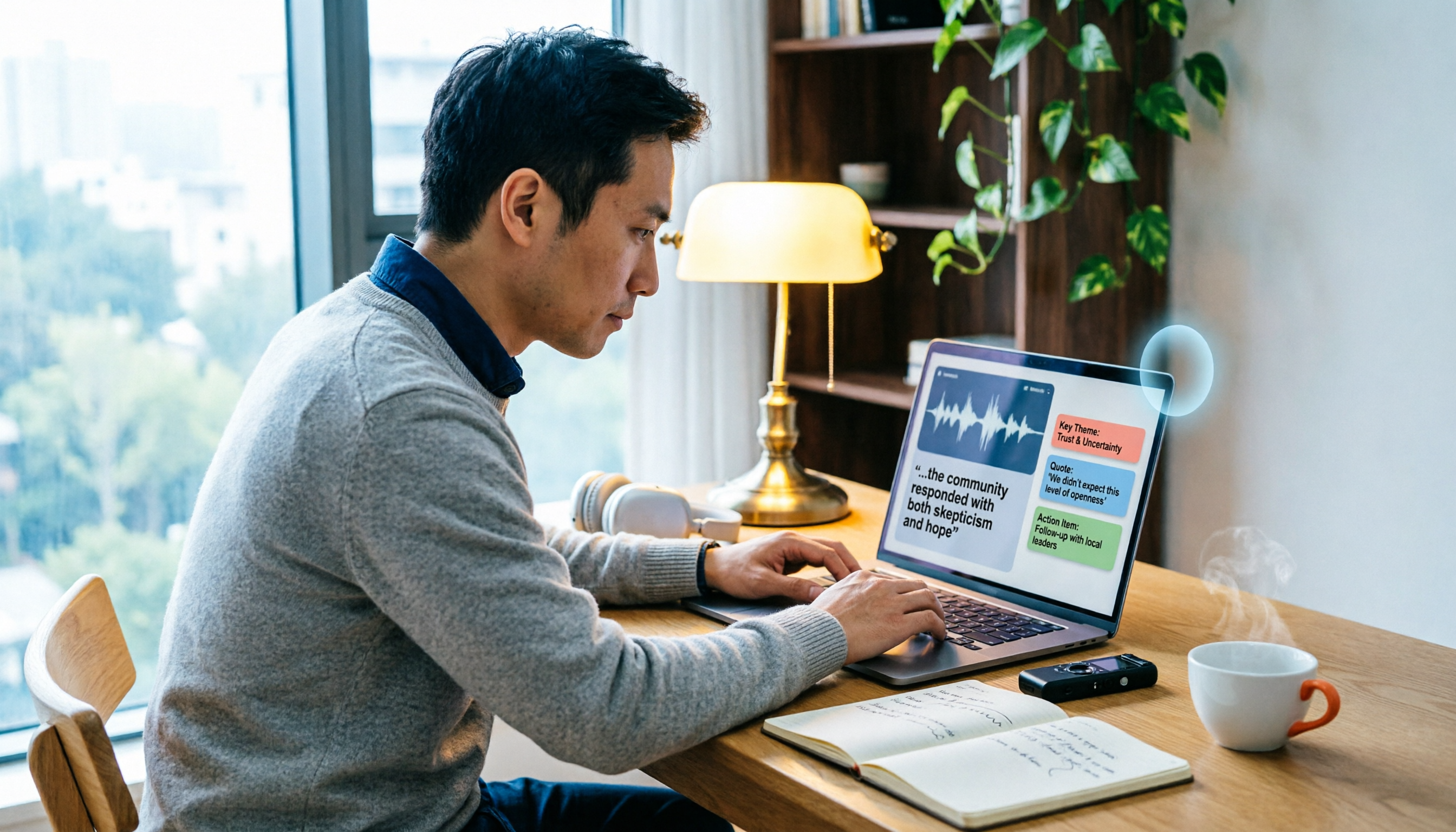 How to Create Interview Transcripts in 2026: A 5-Step Guide from Recording to Analyzable Text