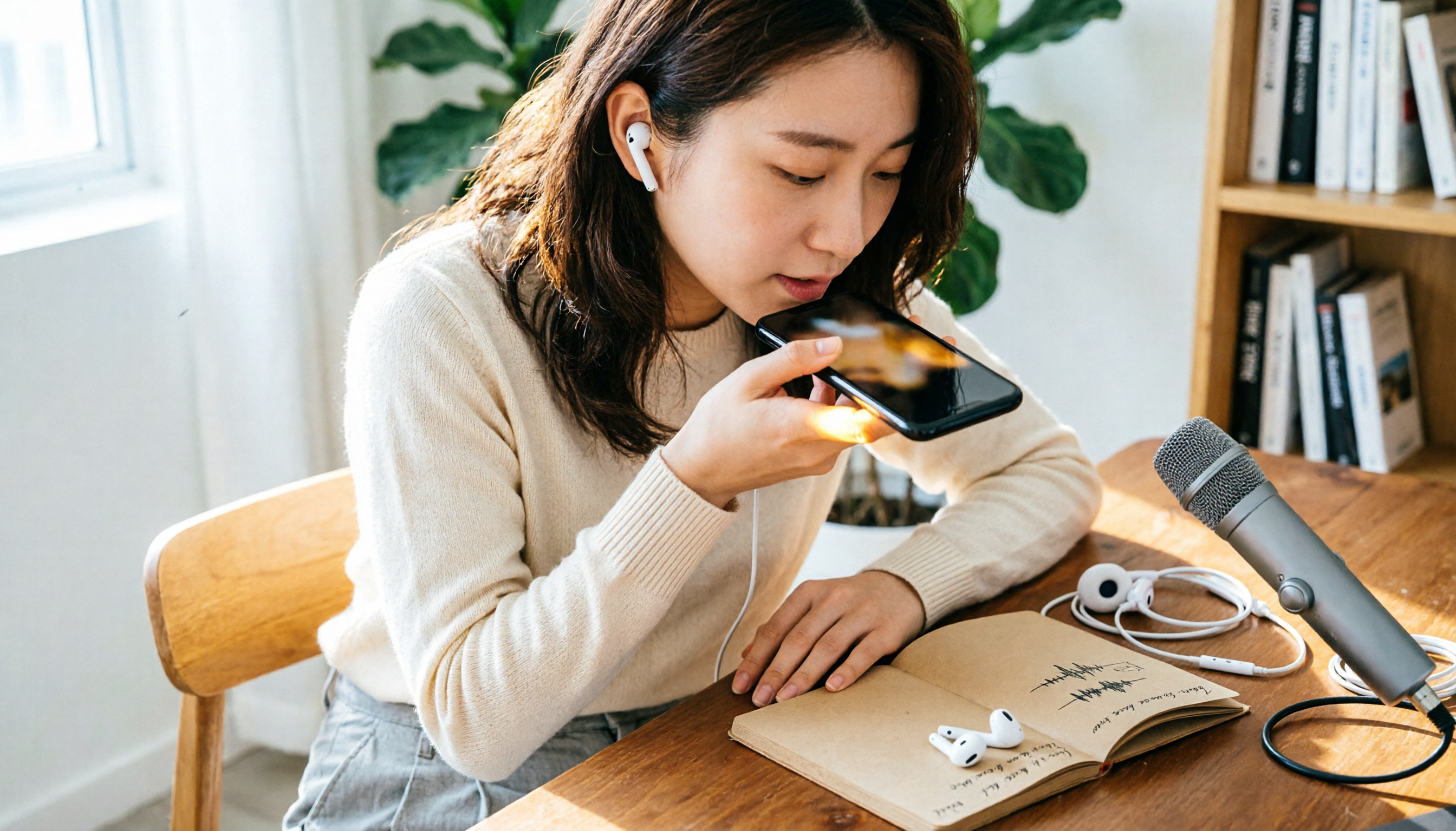 4 Ways to Record Audio on iPhone with Headphones in 2026: From AirPods to External Mics
