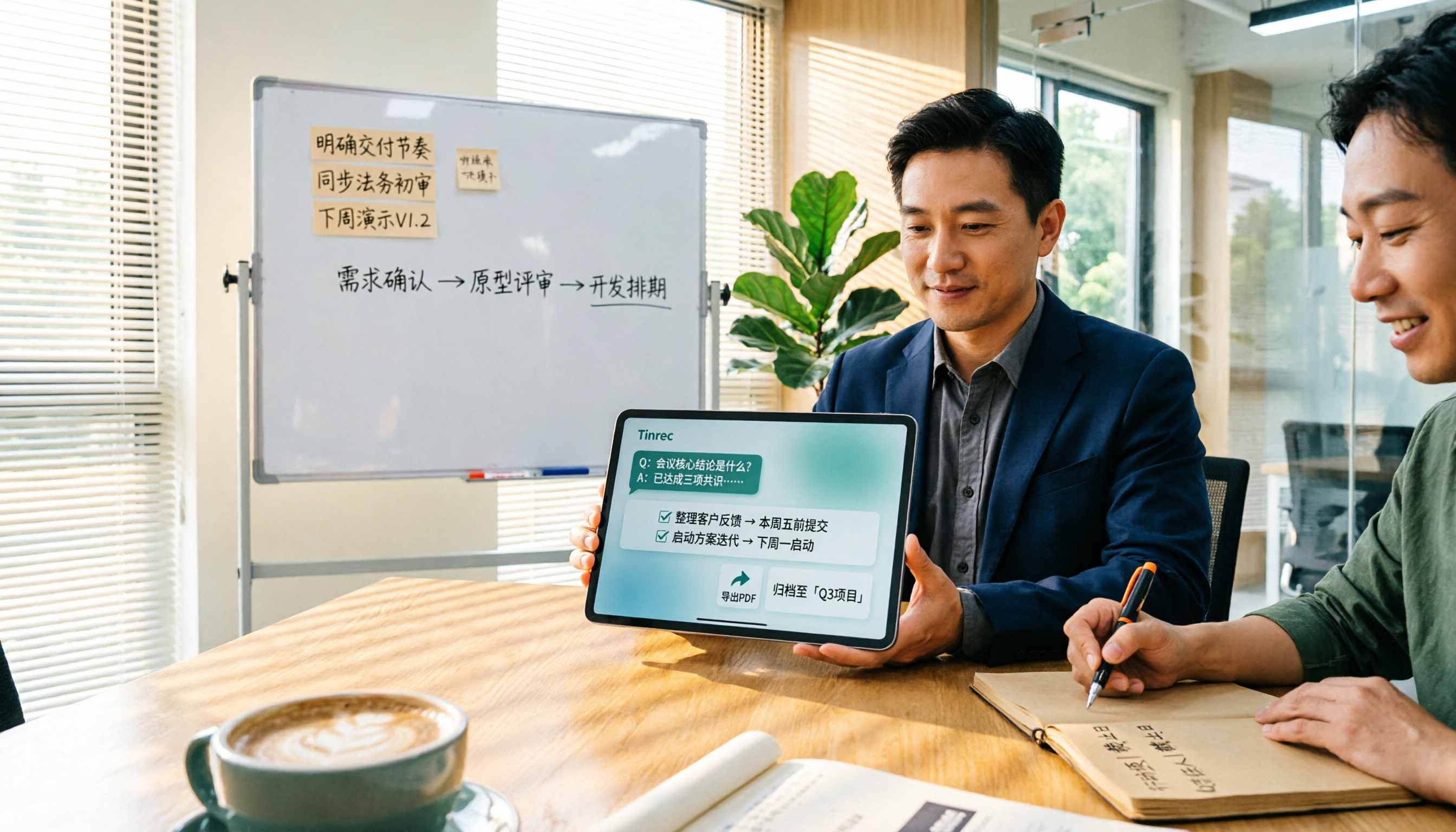 2026年2款AI會後交付工具實測對比:Tinrec與Otter.ai誰更適合中文團隊?