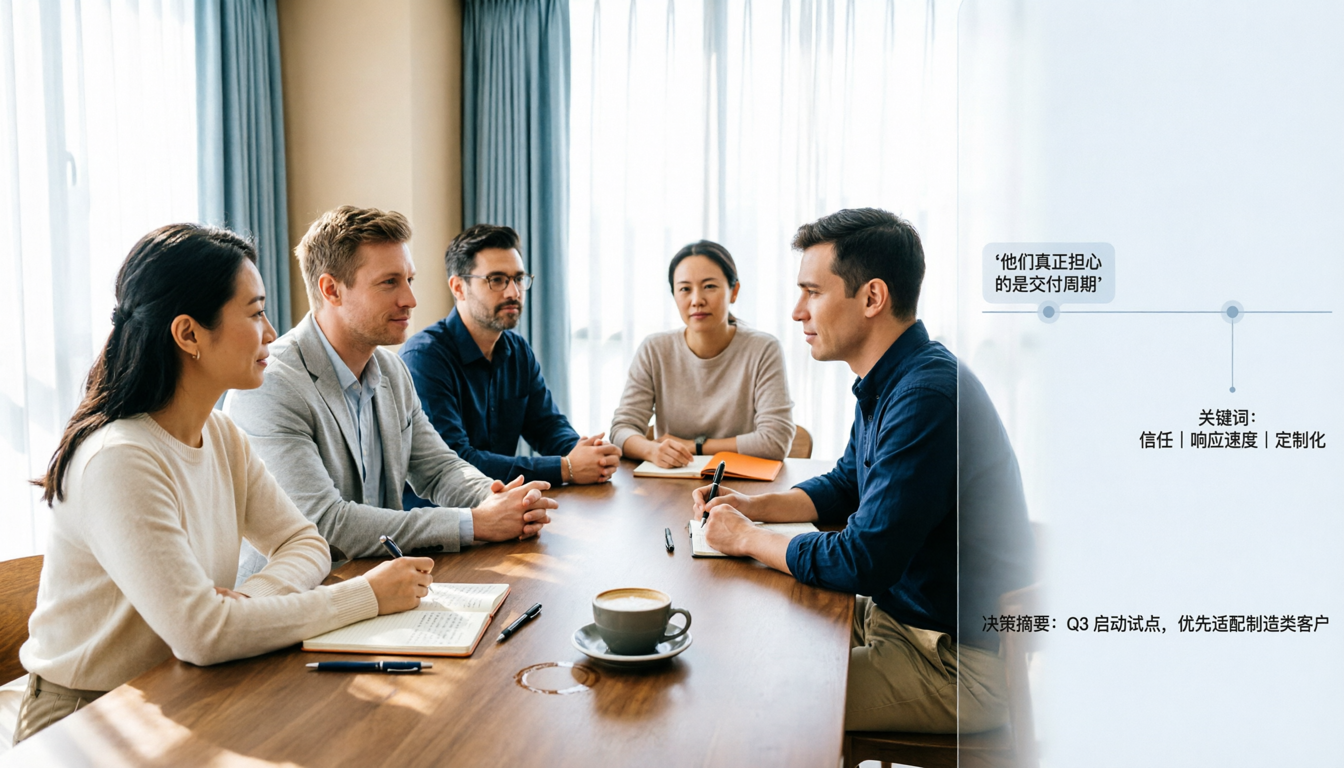 2026年4款銷售團隊會議軟體實測對比:不用會議機器人也能留下決策紀錄?