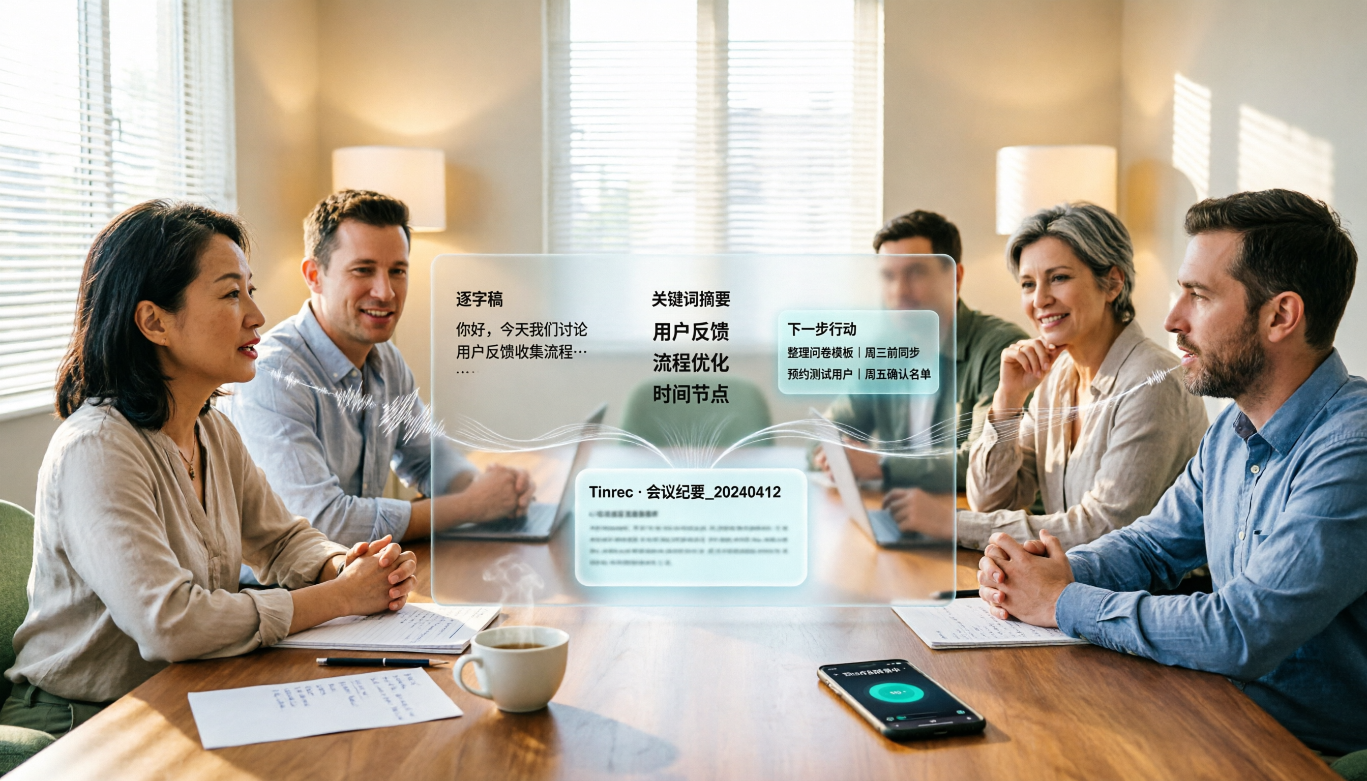 2026年2款AI錄音轉文字工具實測對比:Tinrec vs Otter.ai,誰的中文會議紀錄更省時間?