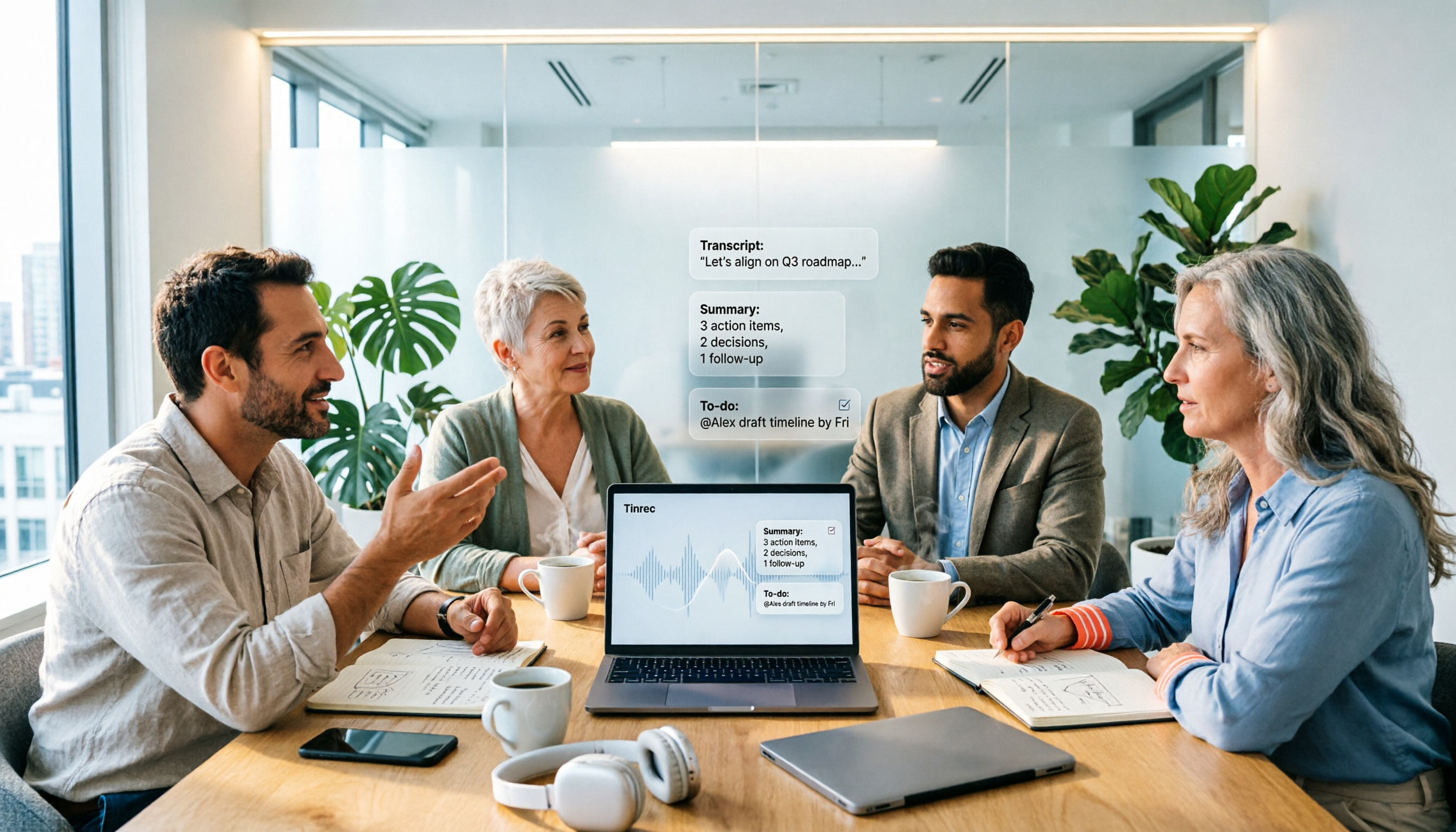 Google Meet vs Tinrec in 2026: 5-Dimension Comparison – Who Summarizes Your Meeting?