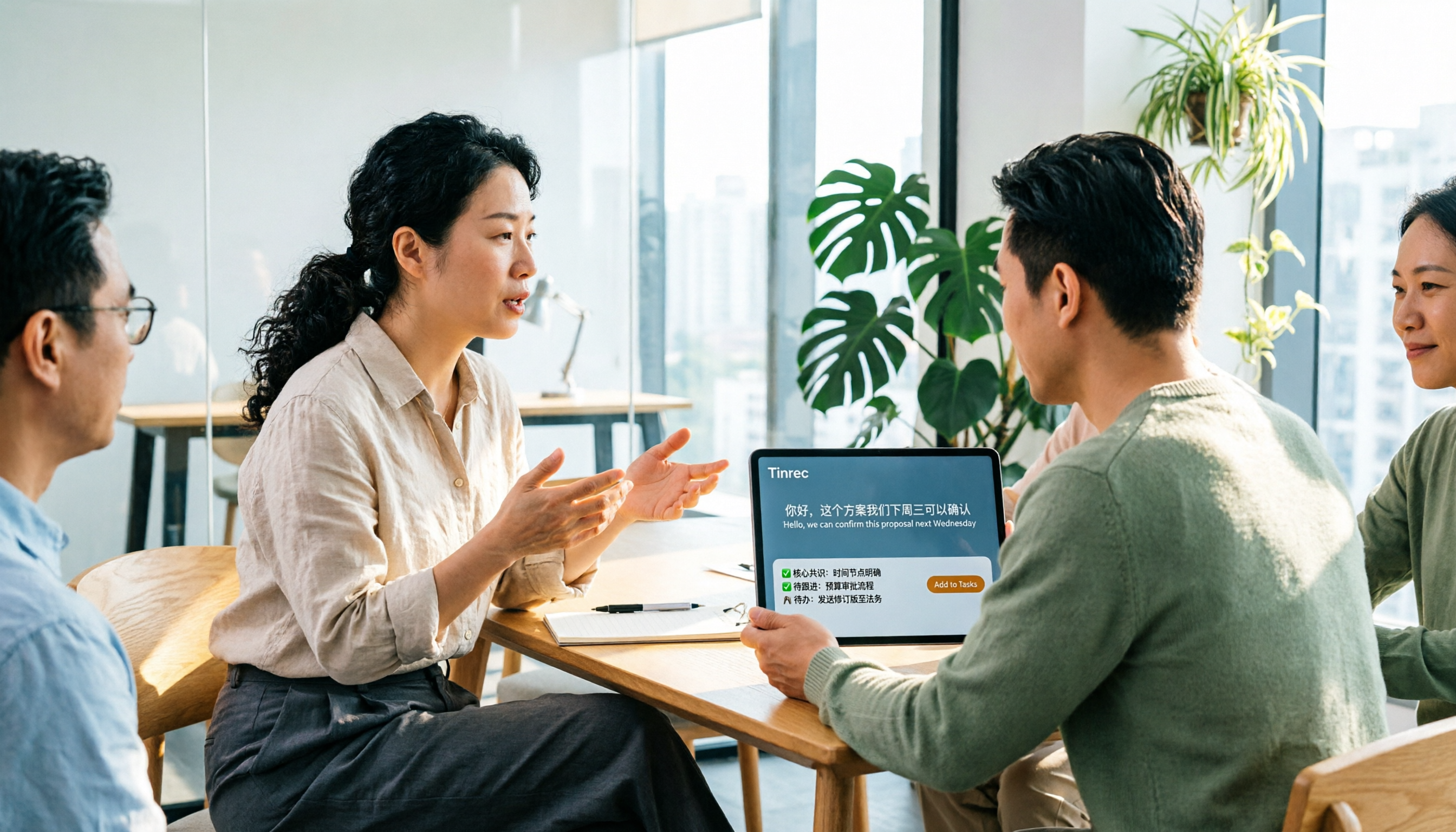 2026年AIリアルタイム広東語翻訳の使い方：5ステップ完全ガイド——会議記録にTinrecがVocaEaseより適している理由