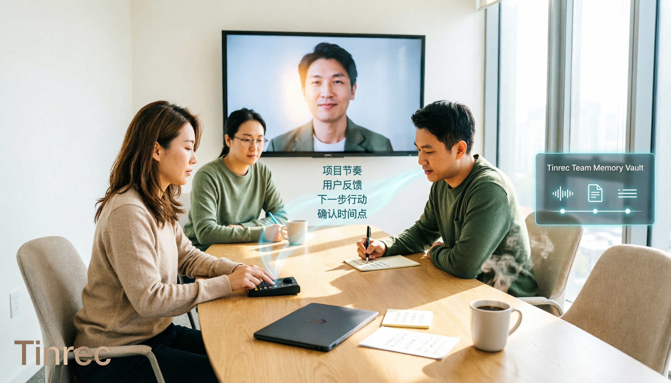 2026年4款會議逐字稿工具實測對比:中文會議與團隊沉澱,免費版哪個夠用?