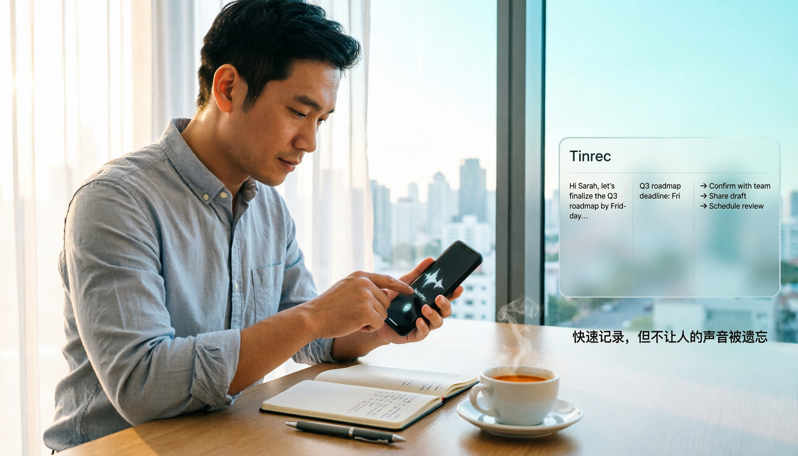 【教學】2026年iPhone快速啟動錄音：3種快捷設定+錄完自動整理