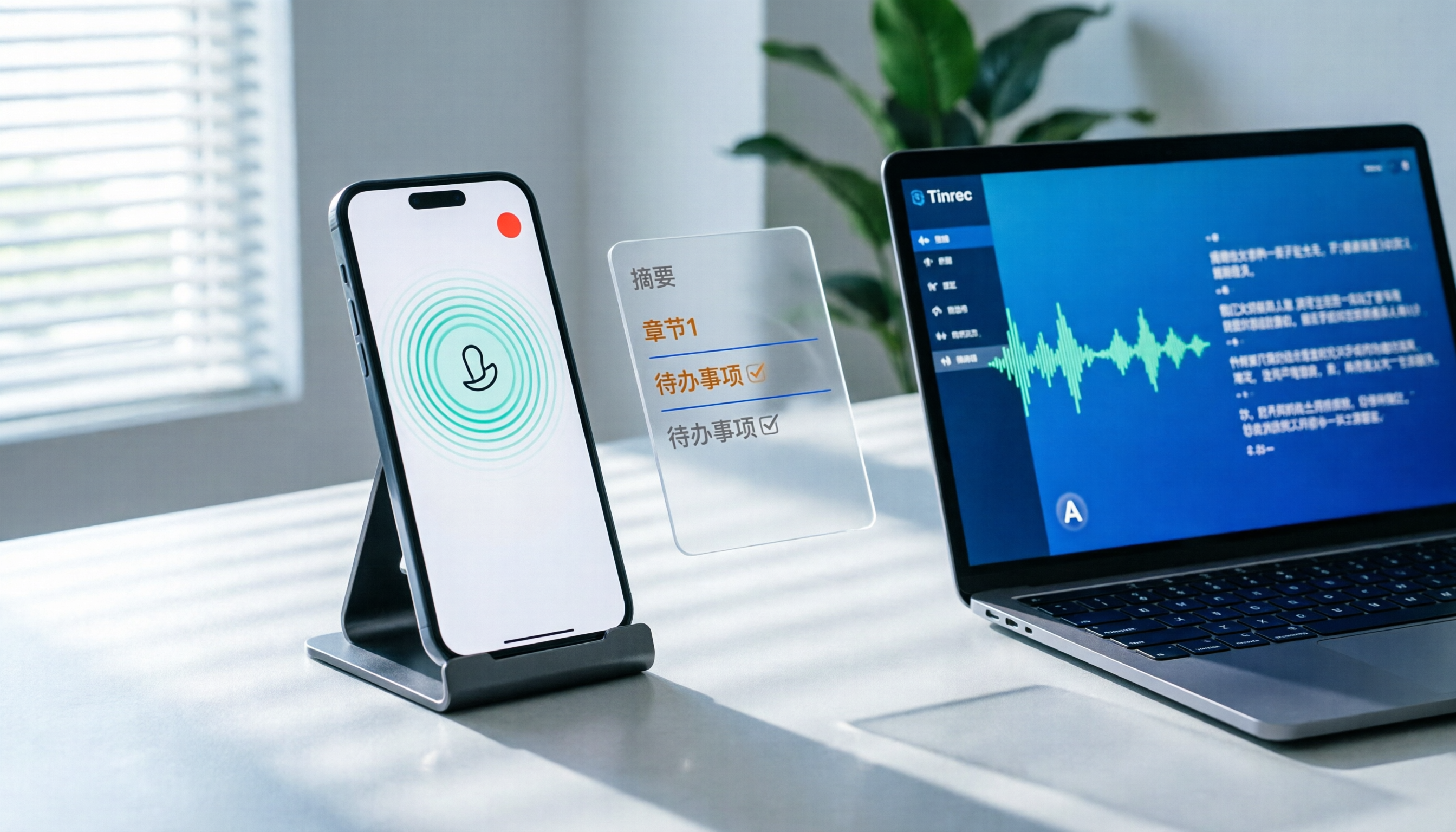 【教學】2026年iPhone LINE通話錄音：3步驟錄音＋Tinrec自動生成逐字稿