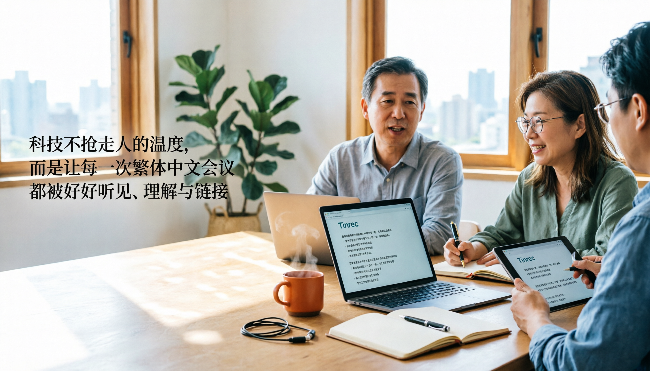 2026年4款即時逐字稿工具實測對比：繁體中文會議誰最省力？