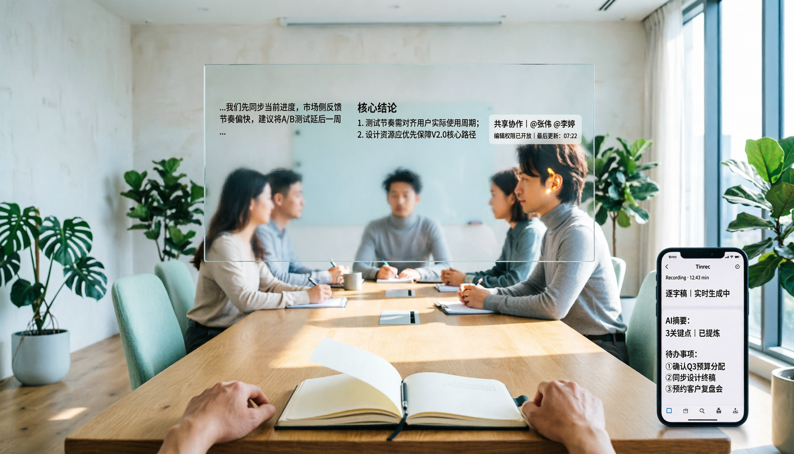 2026年Tinrec vs PLAUD:5維度PK,中文會議紀錄誰更值得用?