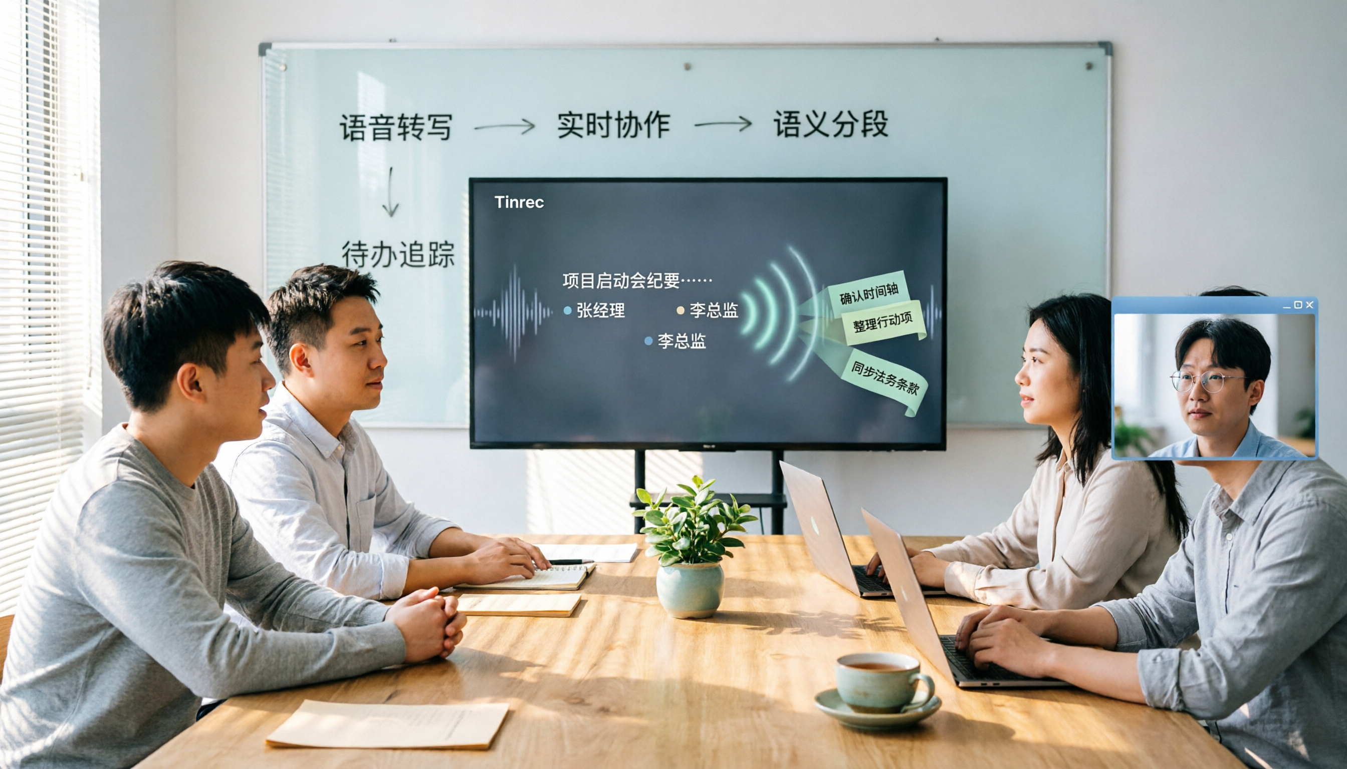 2026年2款會議錄音轉寫工具實測對比:Tinrec 為何更適合中文團隊?