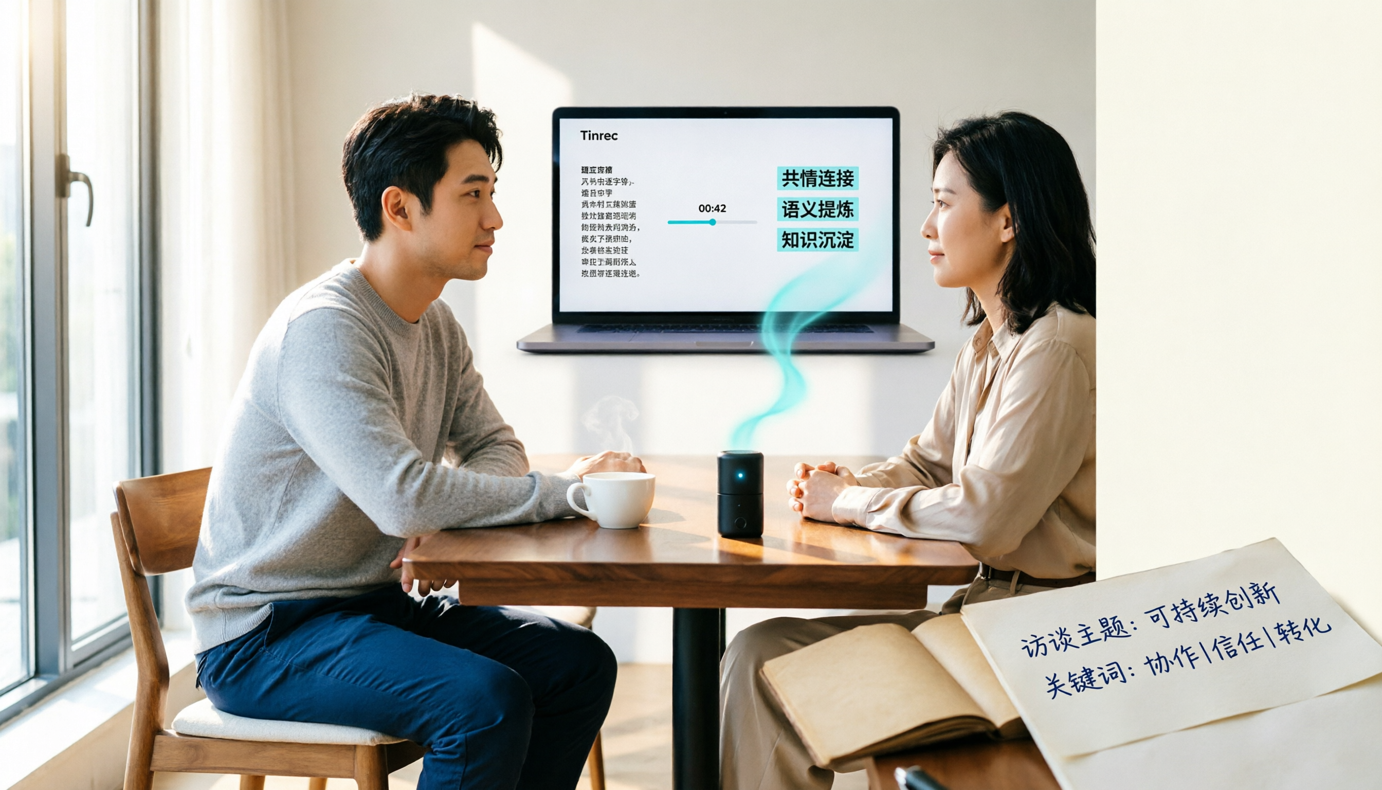 2026年4款訪談逐字稿工具實測對比：AI 轉錄、免費工具與人工聽打怎麼選？