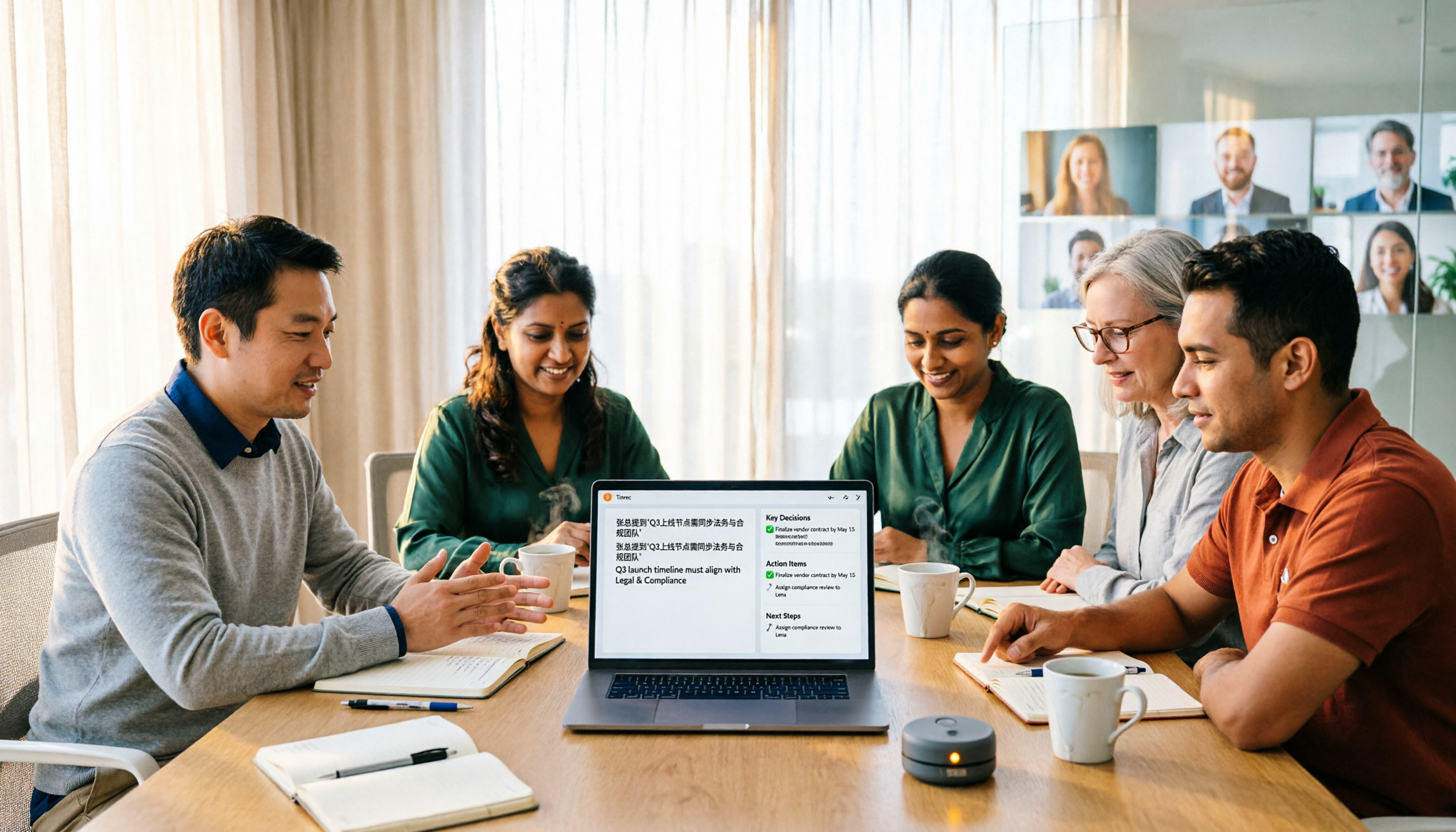 2026 Comparison of 4 Meeting Recording Transcription Tools: Which One Turns Transcripts into Usable Meeting Documents?