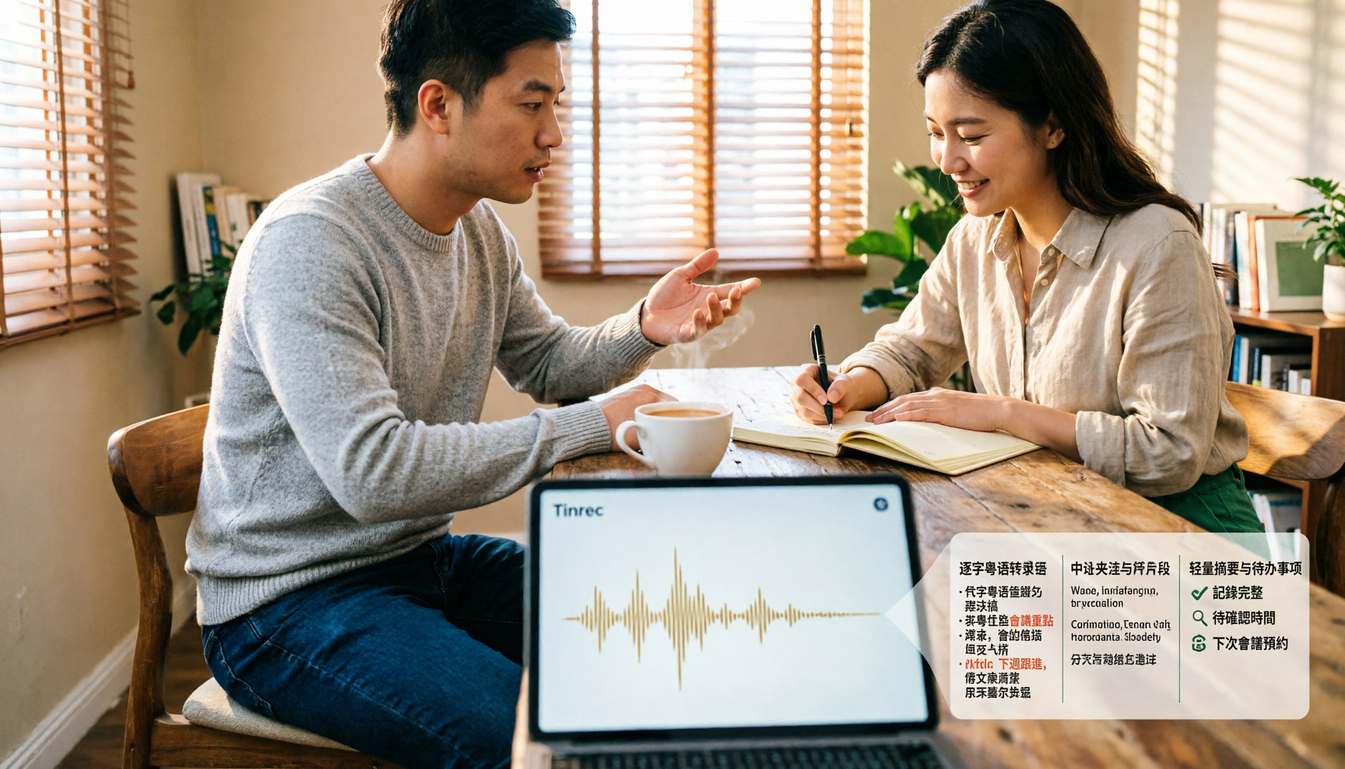 2026年4款廣東話語音轉文字工具實測對比:粵語逐字稿怎麼打最省時?