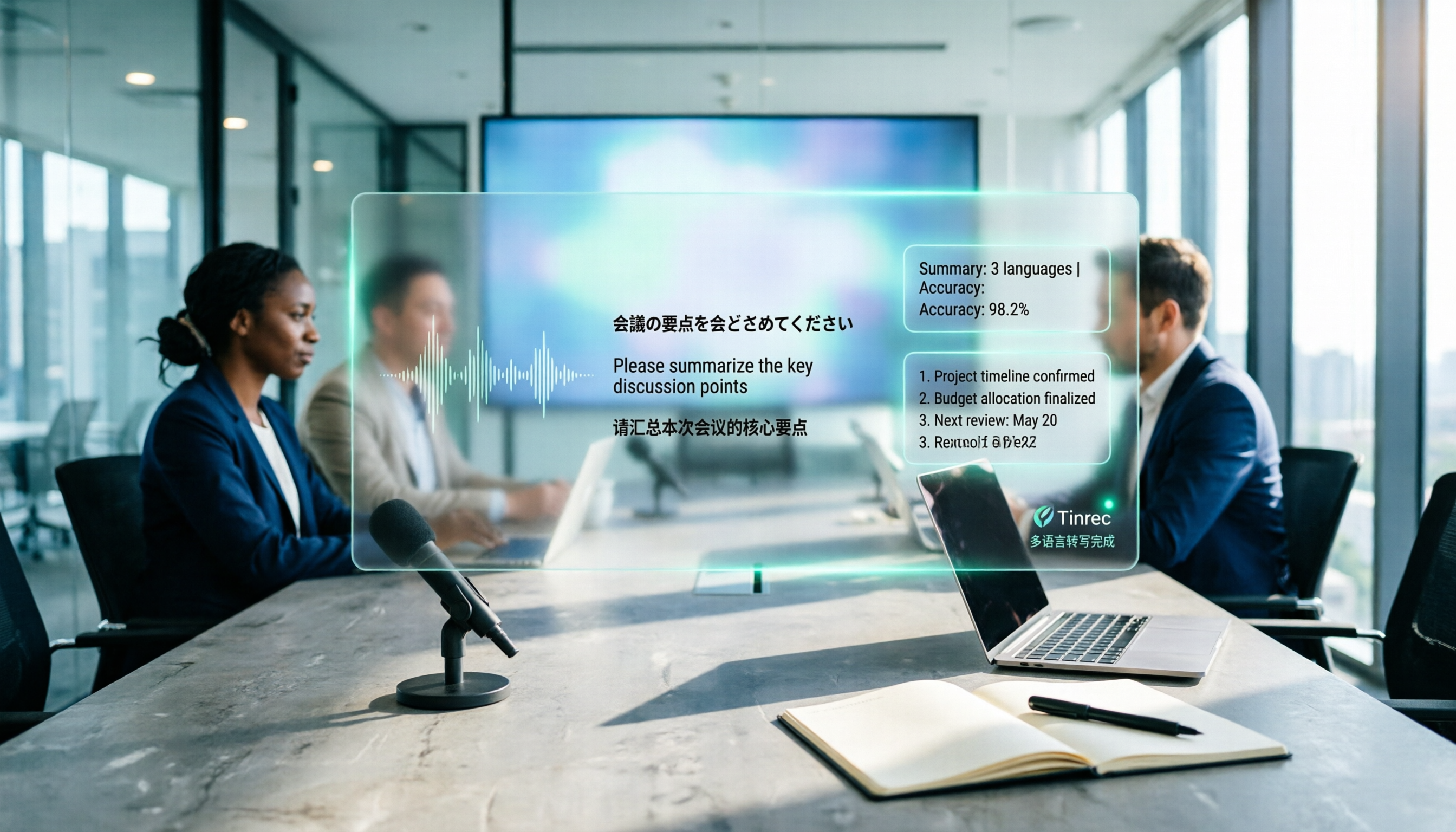 2025年多語言會議記錄表怎麼做?5步驟從錄音到多語摘要