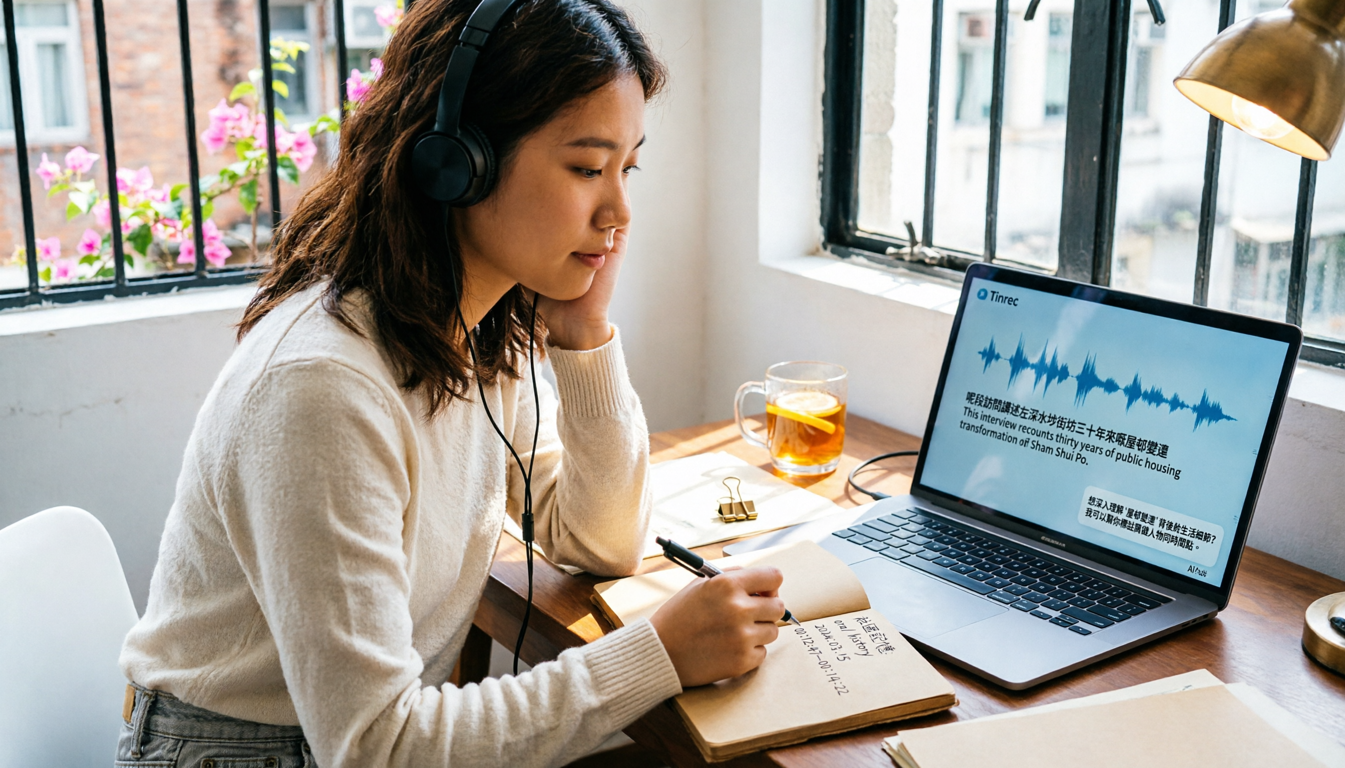 広東語の録音を文字起こしするならどれ？2026年実測4選、中国語と英語が混ざった会話＋AI質問応答が最も実用的なツール
