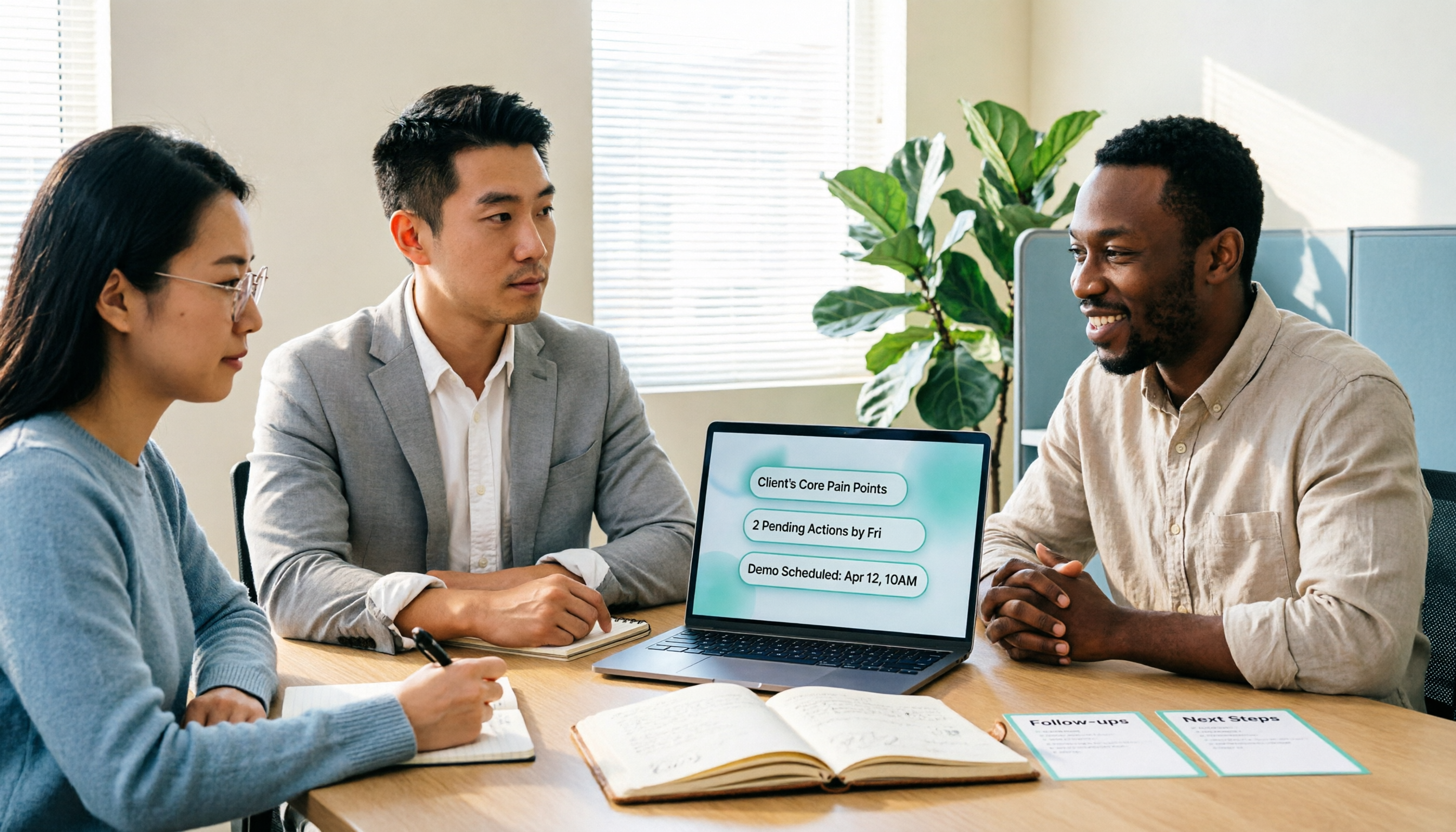 2026 Online Sales Meeting Notes Template: 3 Free Plans Compared