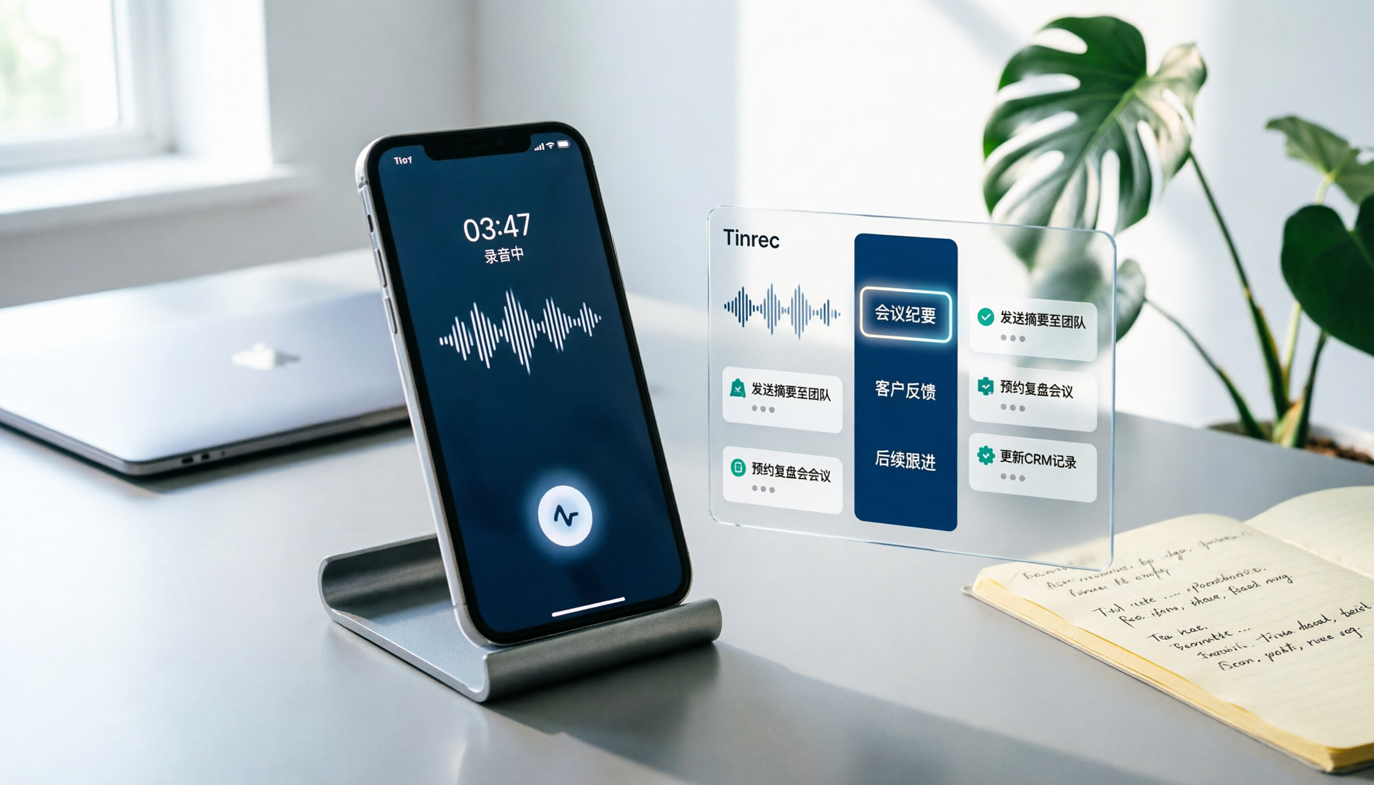 2026年iPhoneでLINE通話を録音する方法：5ステップで録音からAI整理まで