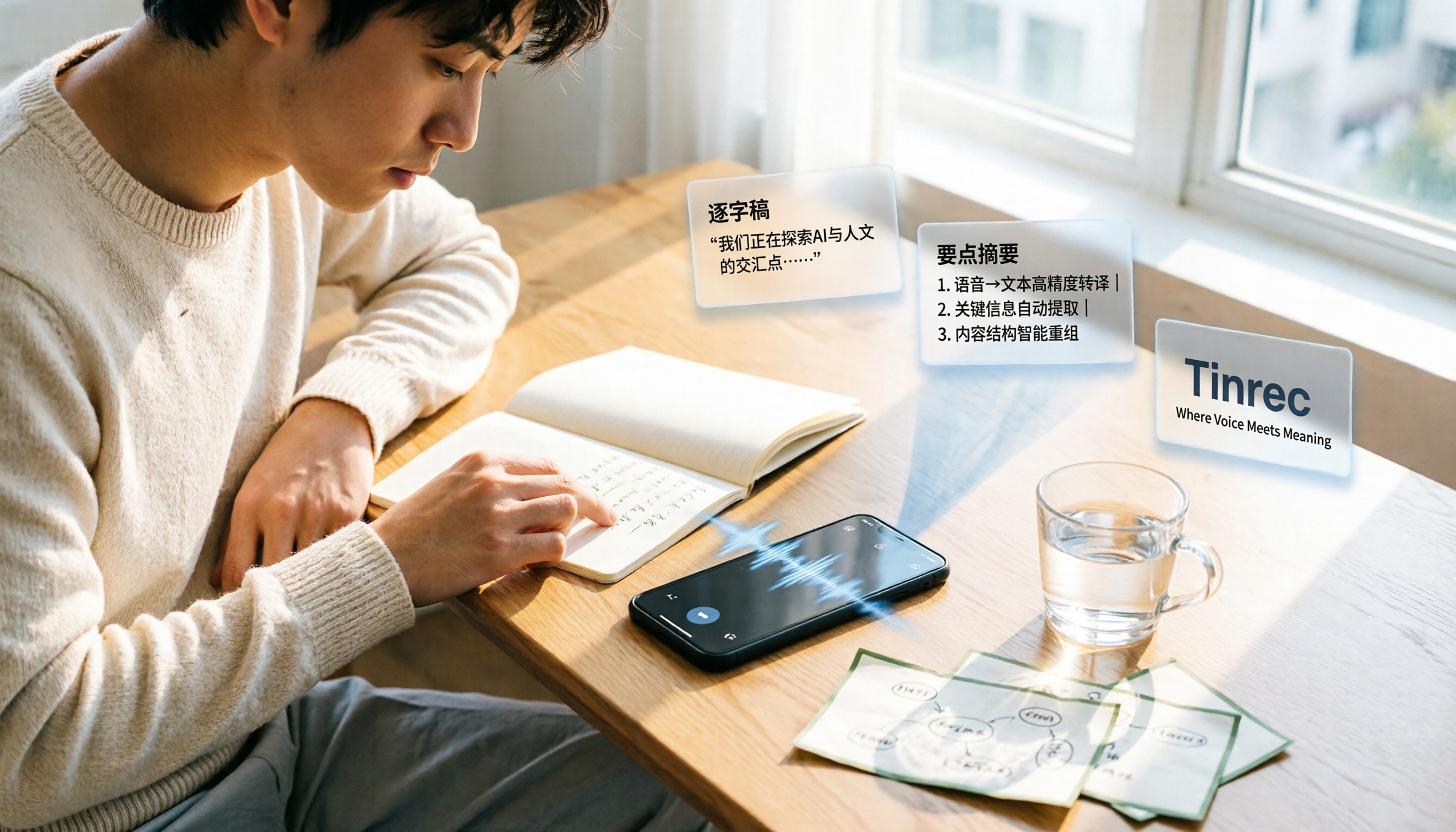 2026年3款iPhone錄音整理工具實測對比:錄音存在哪、怎麼變成逐字稿
