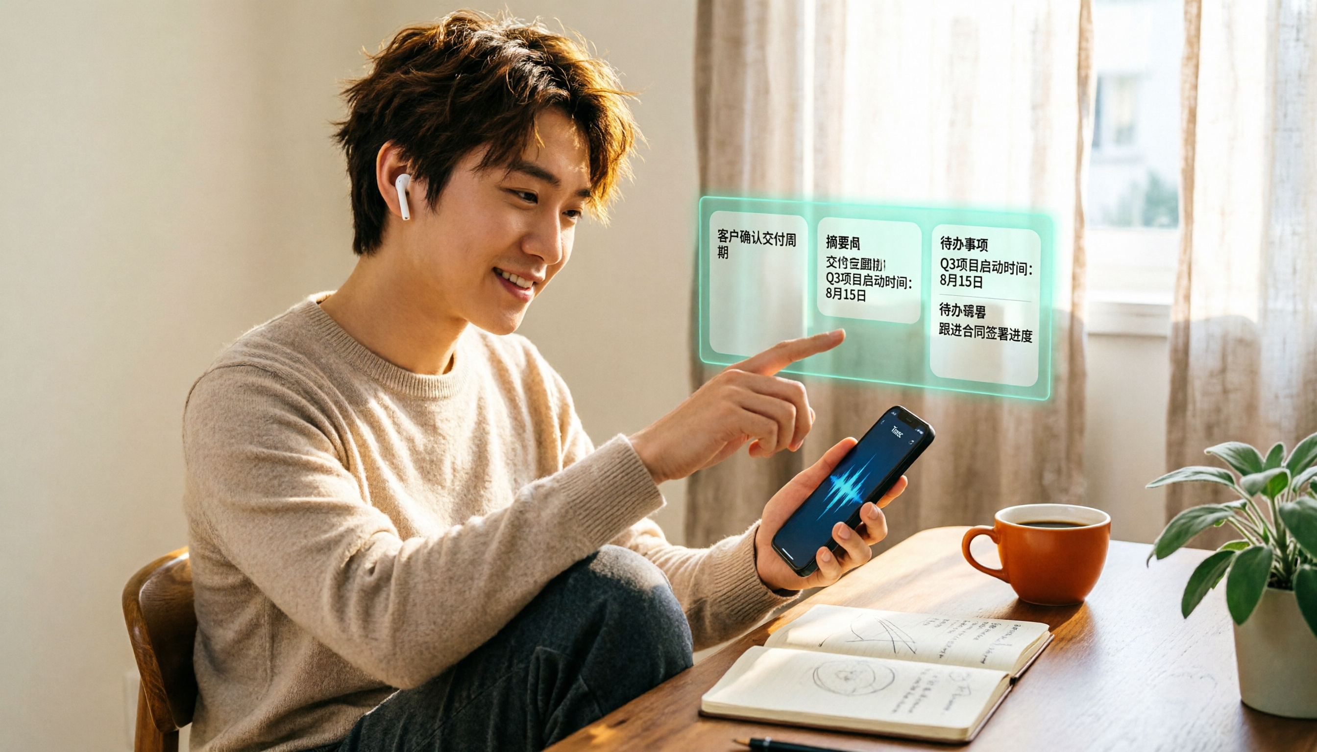 2026年3種iPhone通話錄音方式實測對比:錄完的內容怎麼用?