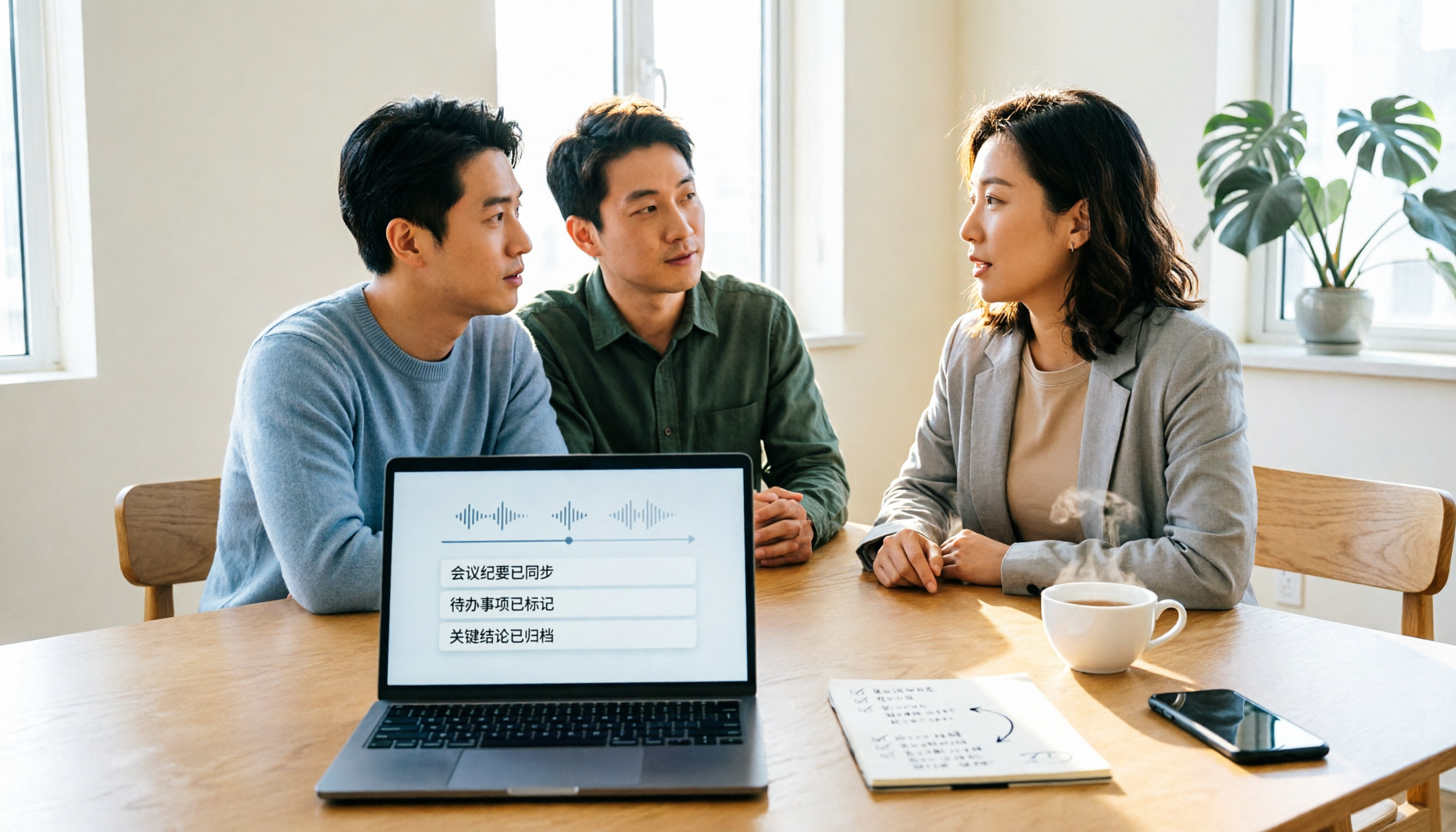 2026年4款AI語音轉文字工具實測對比:Vocol.ai 好用嗎?中文會議場景誰更合適