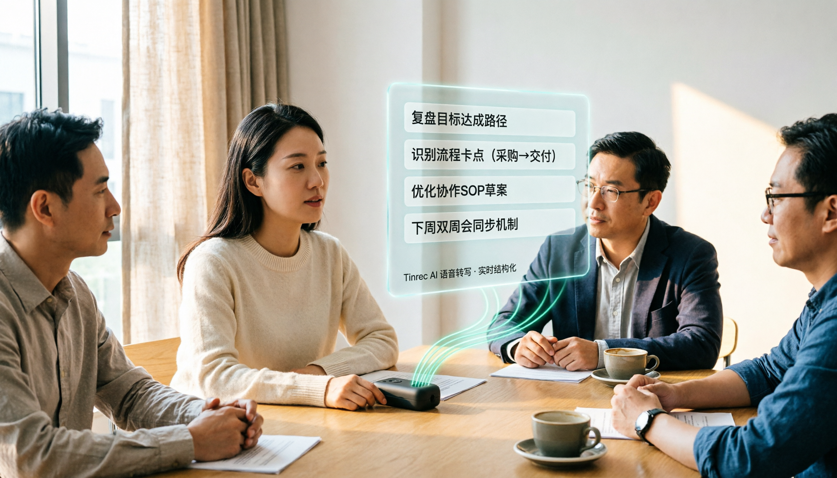 2026年4款AI會議記錄軟體實測對比:免費版夠不夠用、誰能真的省下整理時間?