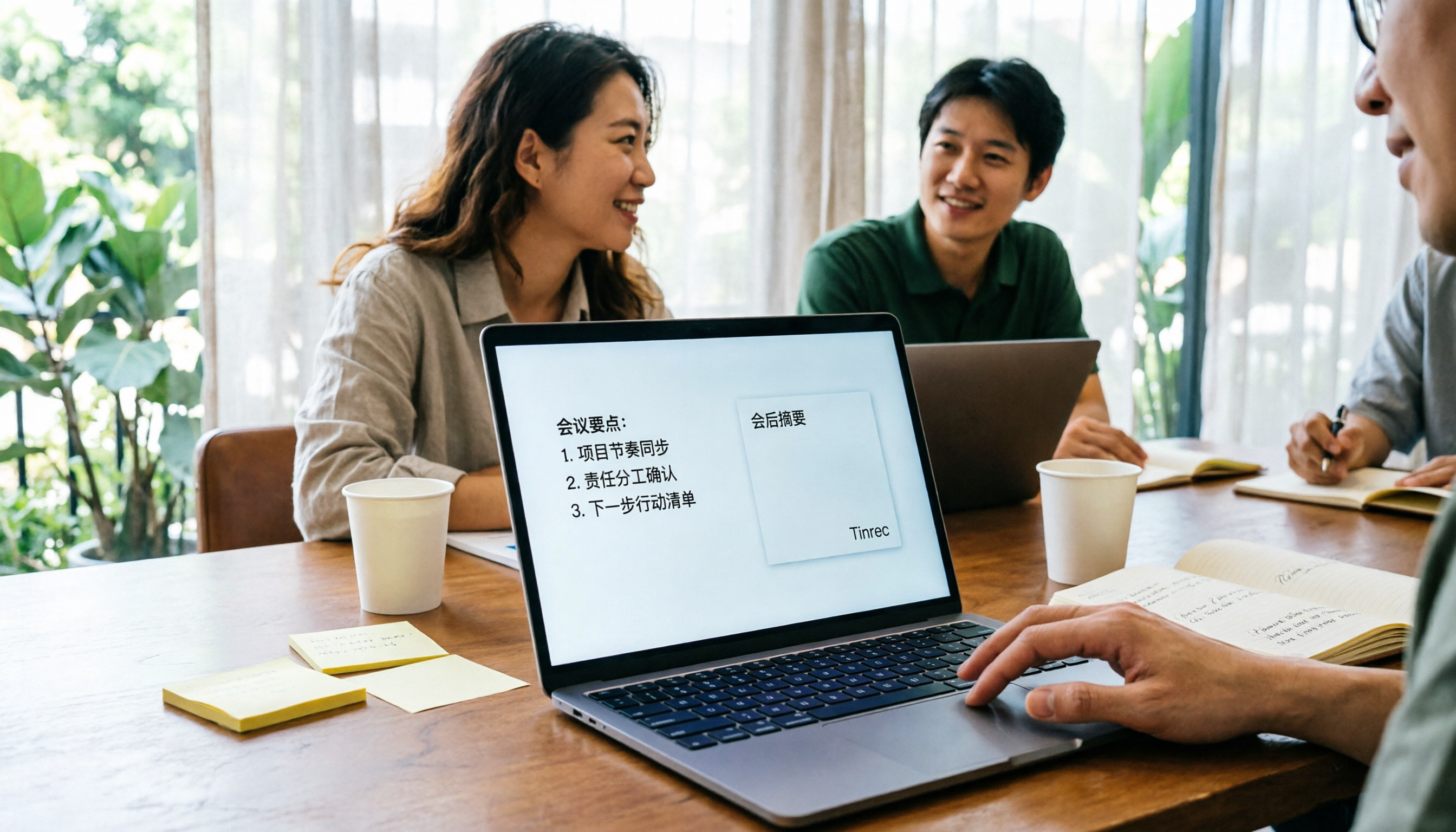 AI會議記錄工具哪款好?2026年實測2款,Tinrec 中文逐字稿與會後整理更順手
