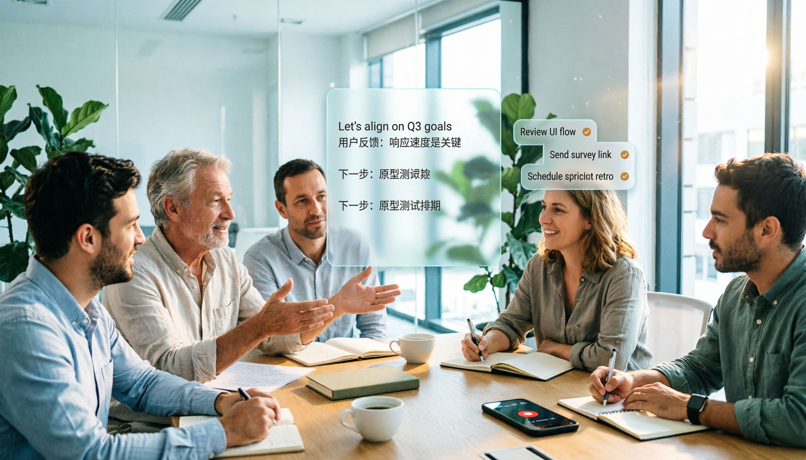 【教學】2025年AI會議記錄：自動生成逐字稿＋待辦事項一次搞定