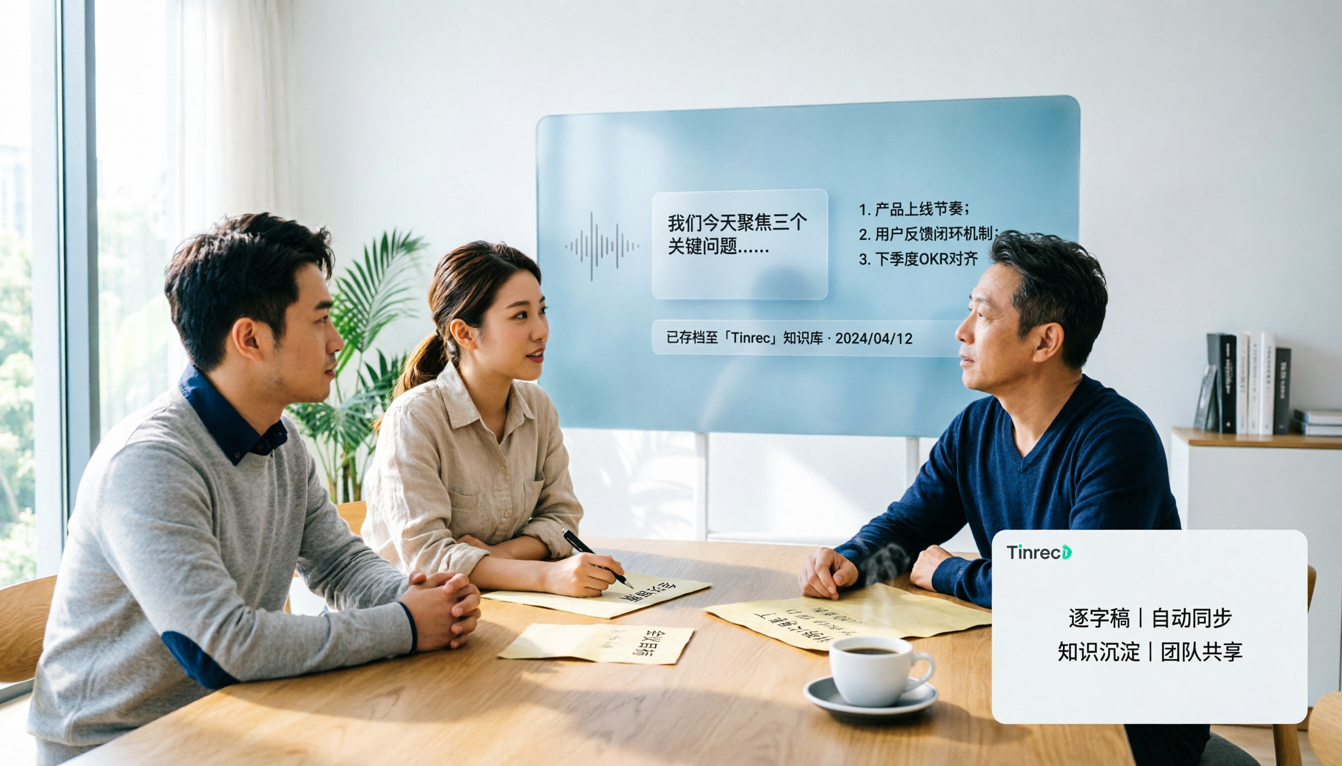 2026年4款Google Meet會議記錄方案實測對比：中文逐字稿與會後整理誰最省力？