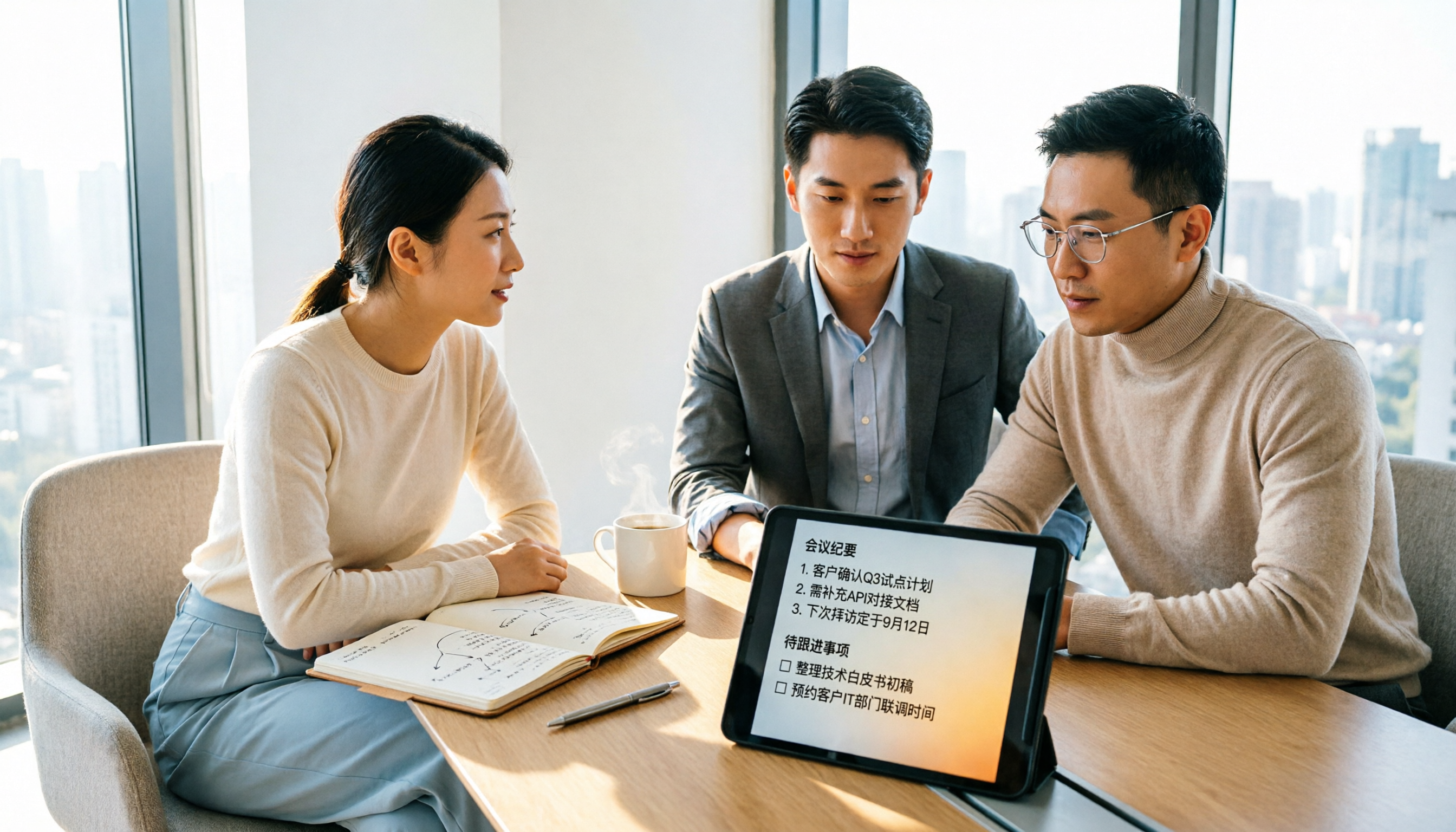 2026年4款銷售會議記錄工具實測對比：中文會議與會後追蹤誰更省力？