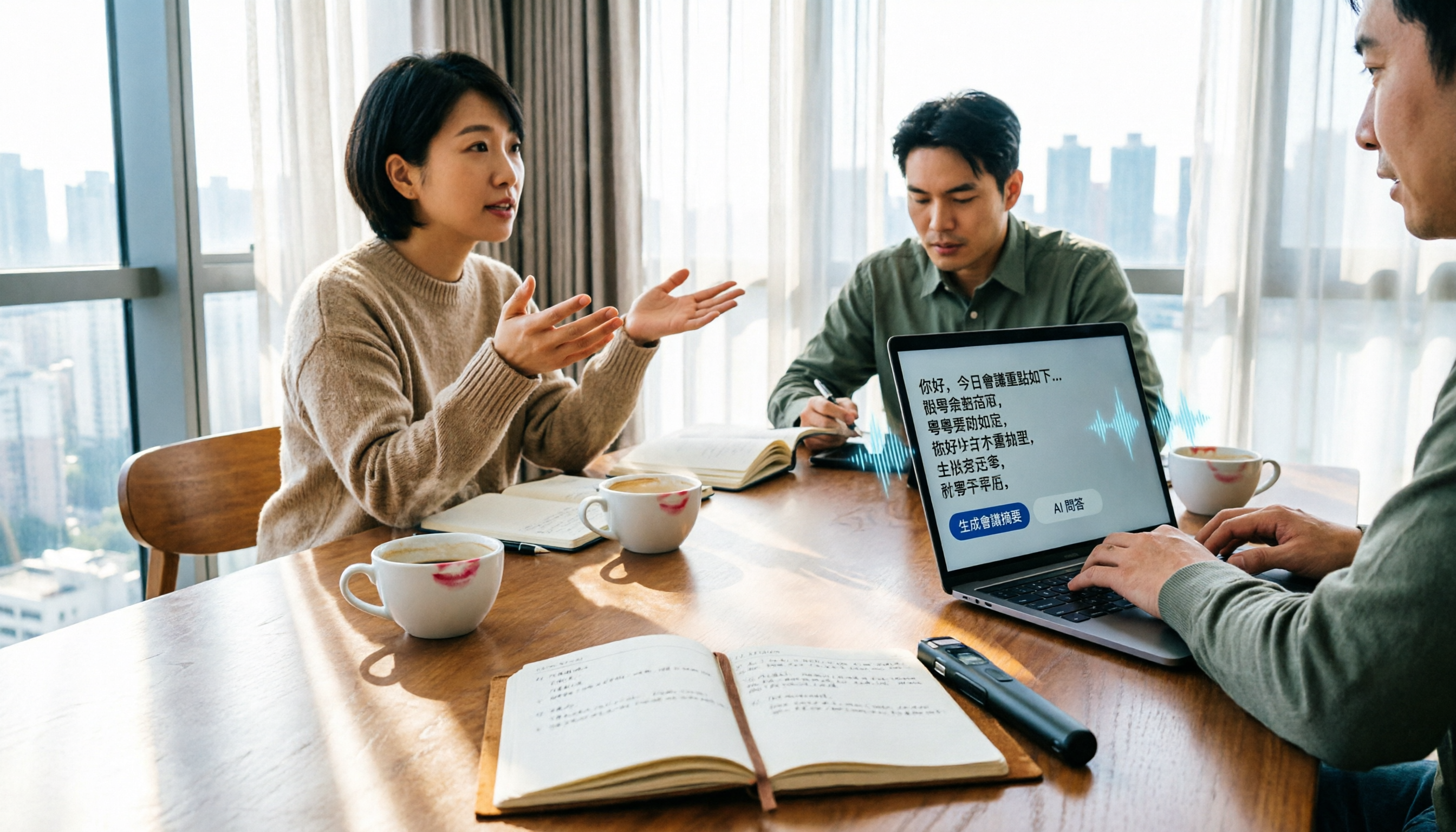 2026年4款語音轉文字工具實測對比：粵語會議記錄與AI問答哪款最實用？
